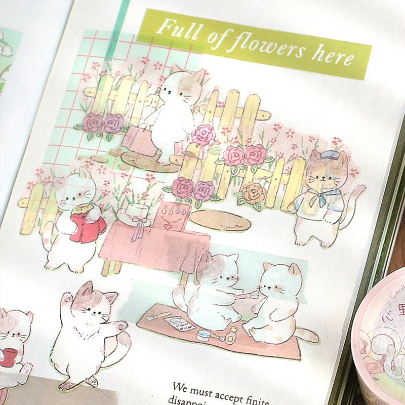 Fluffy Bunny Story Washi Tape