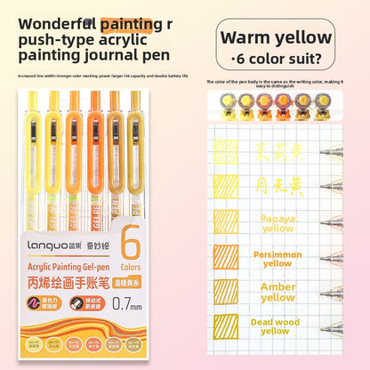 Languo Acrylic Painting Gel Pen Set
