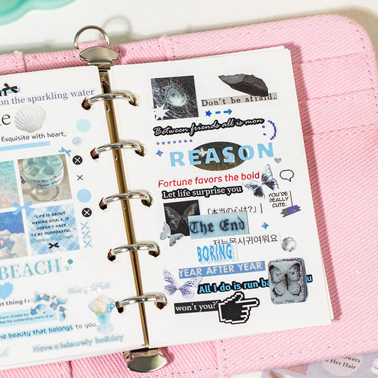 Mirror Tide Journal Sticker Book