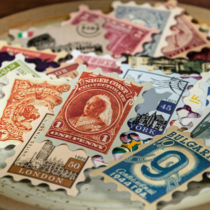 Vintage stamp designs