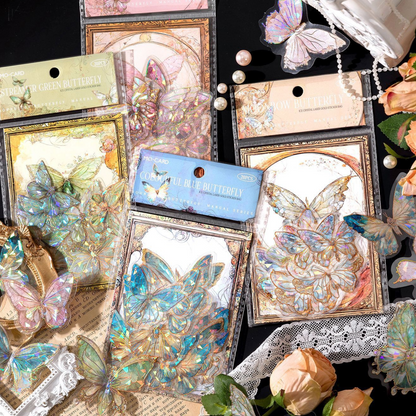 Golden Garden Butterflies