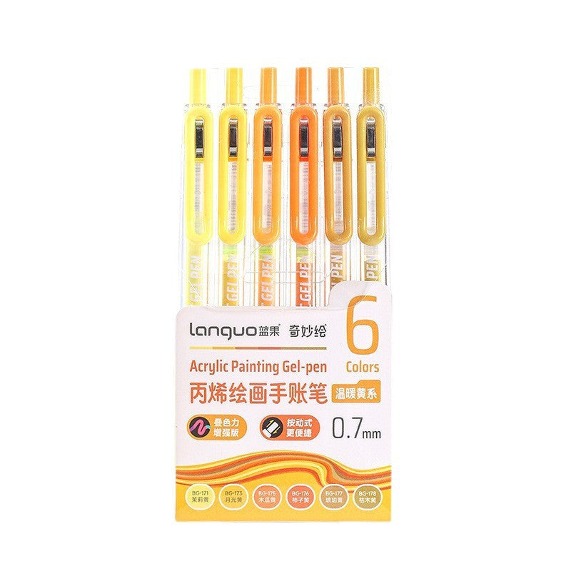 Languo Acrylic Painting Gel Pen Set