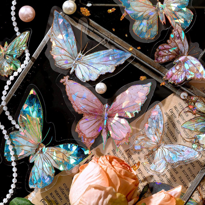 Golden Garden Butterflies