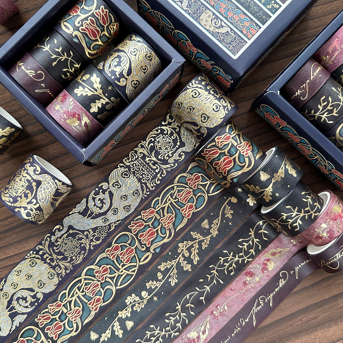Midnight Blossom Foil Tape 6pack