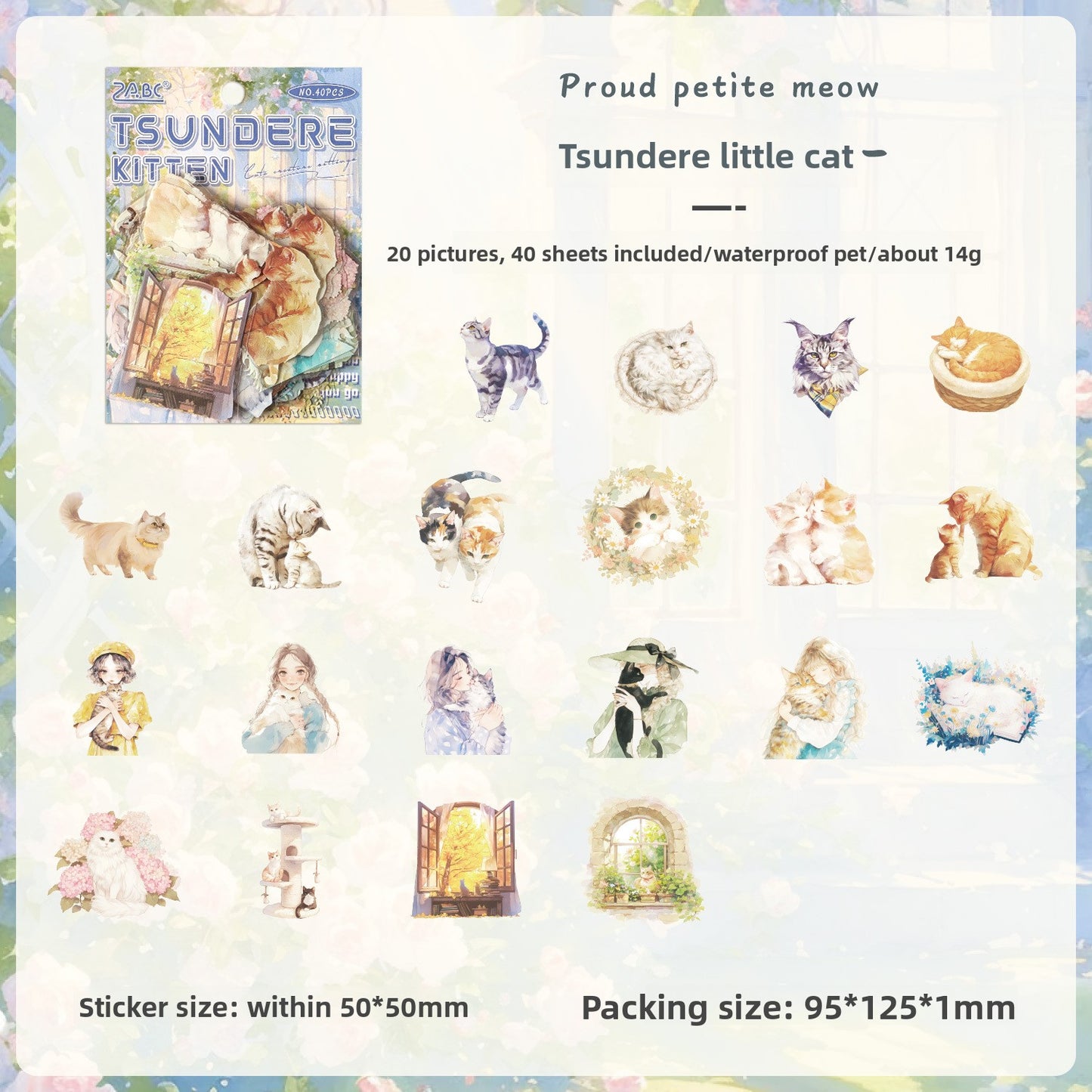 Cozy Critters Sticker Pack