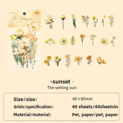 Midsummer Bloom Sticker Set