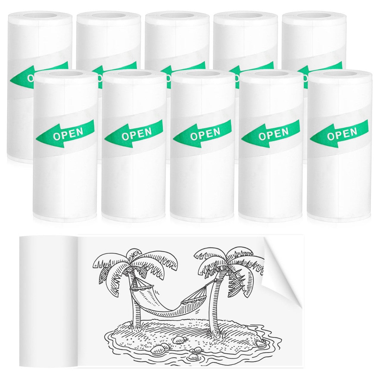 Adhesive Camera Roll Paper