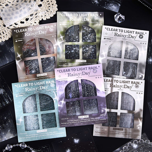 Soft Rain Stories Sticker Pack