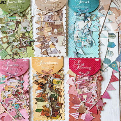 Patchwork Banner Ephemera Pack