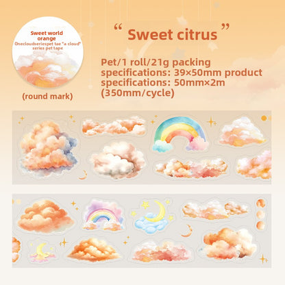 Golden Citrus Dream PET Tape