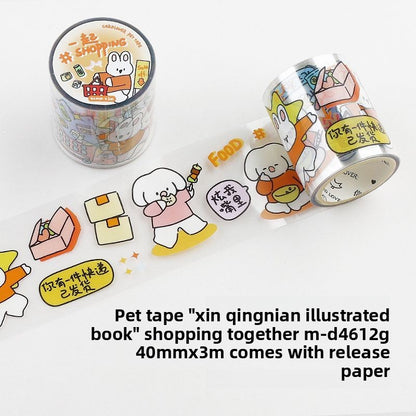 Cozy Bunny PET Tape