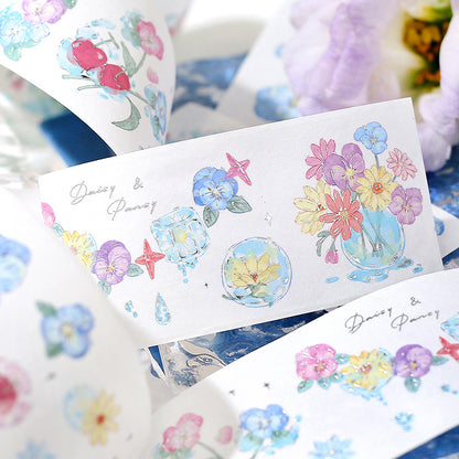 Soft Floral Shine Tape