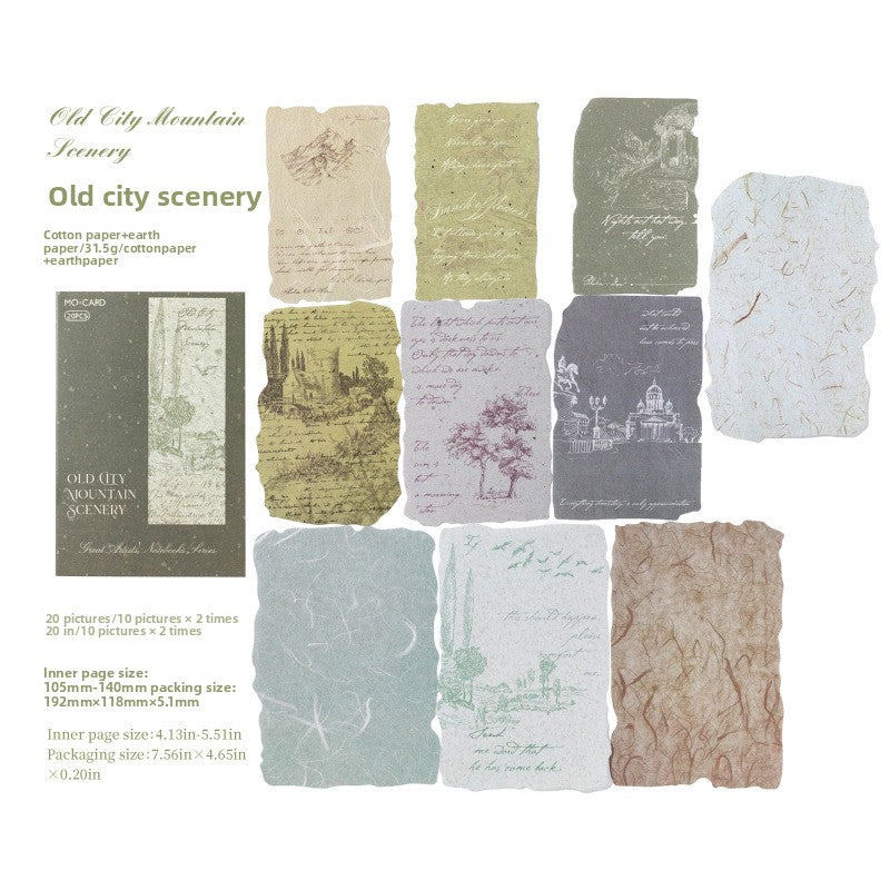 Old Garden Craft paper