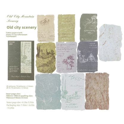 Old Garden Craft paper