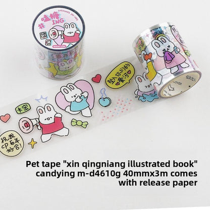 Cozy Bunny PET Tape