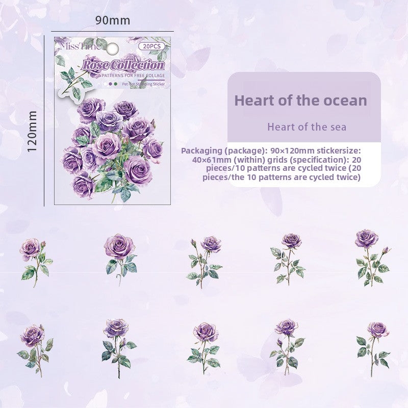 Eternal Rose Garden Stickers