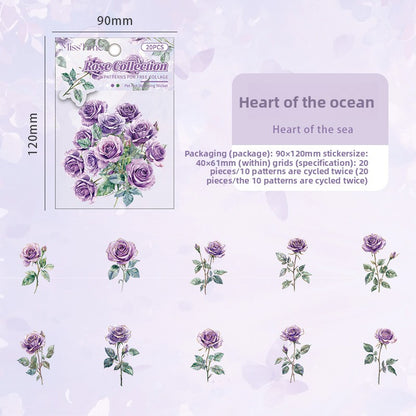 Eternal Rose Garden Stickers