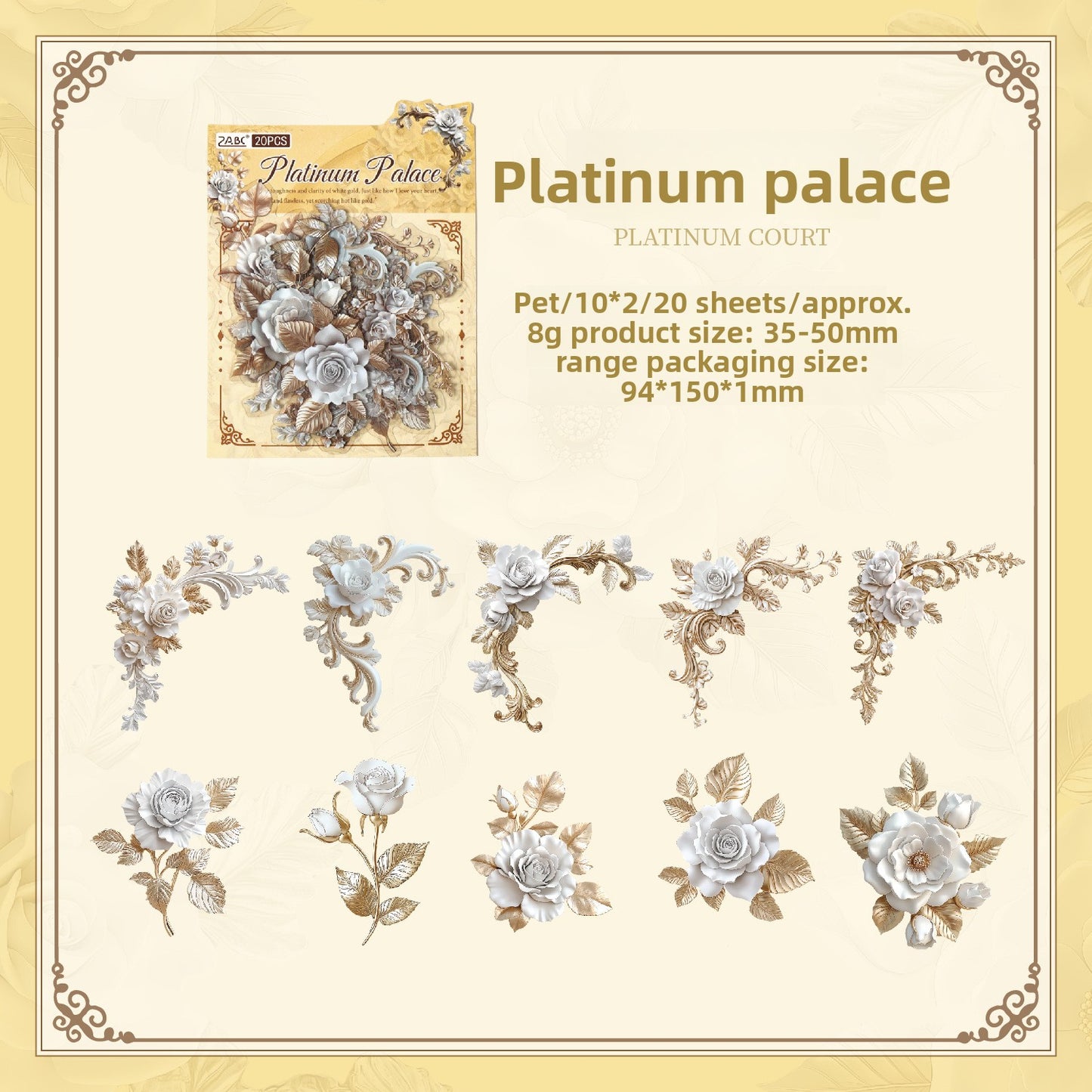 Floral Corner Deco