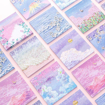 Oil Painting design Sticky Notes