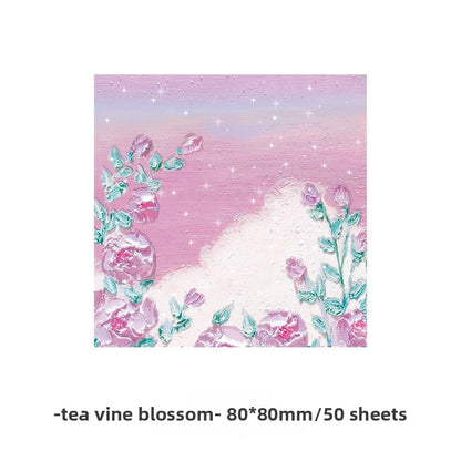 Oil Painting design Sticky Notes