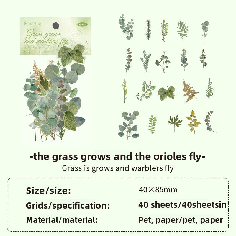 Midsummer Bloom Sticker Set
