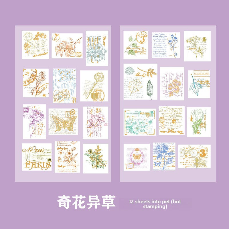 Retro Themed Stickers