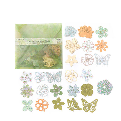 Vintage Floral Cutout