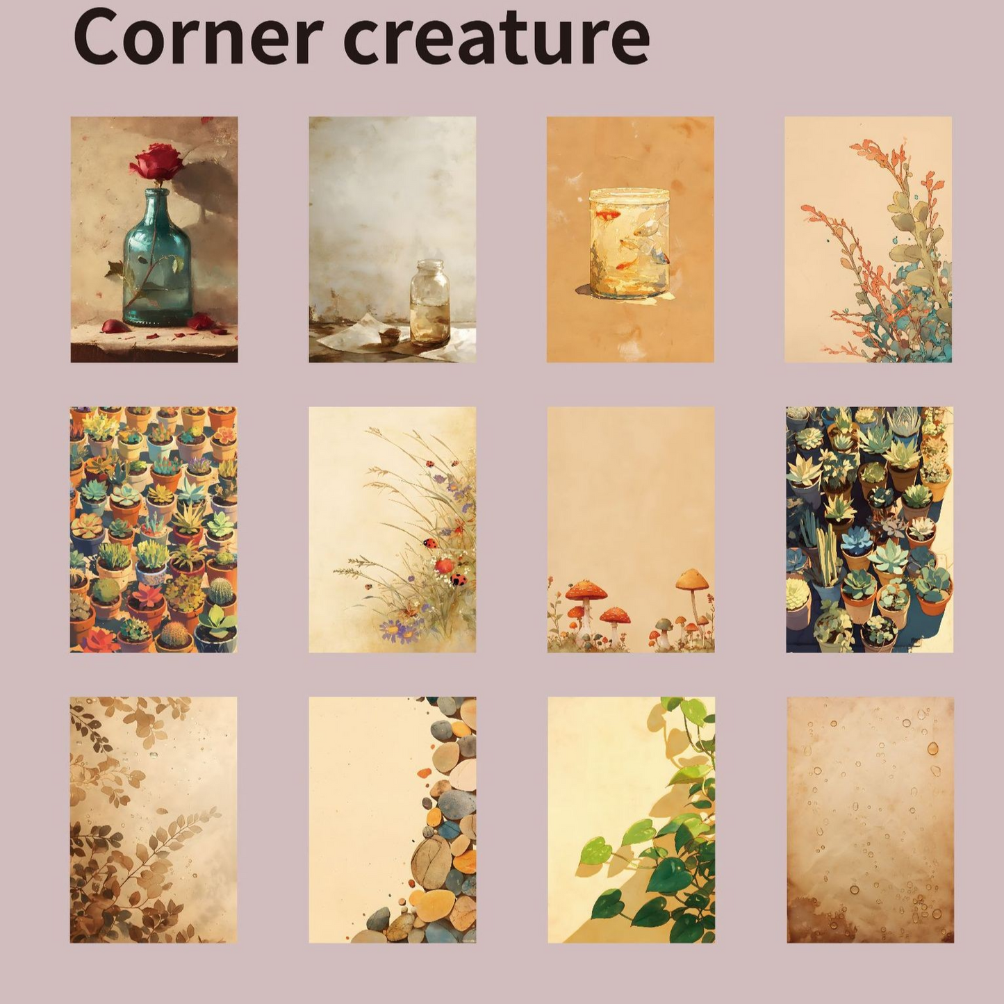 Vintage Impression Papers