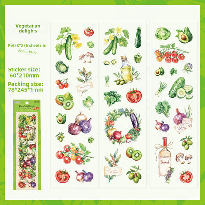 Garden Daydream PET Stickers