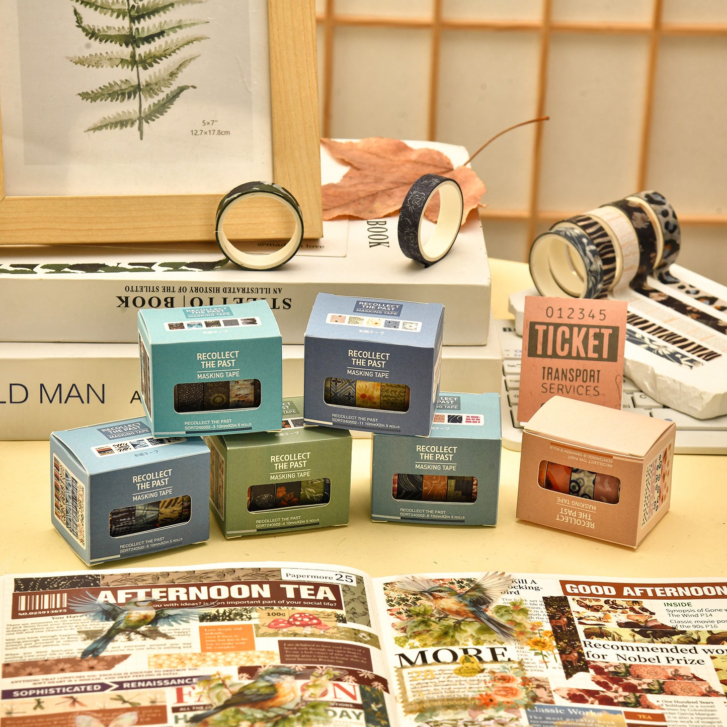 Heritage Patterns Washi Set