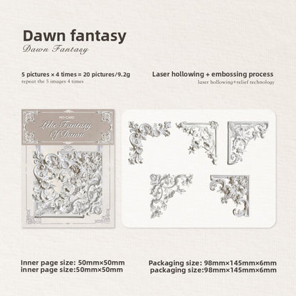 Hollow Relief Corner Stickers
