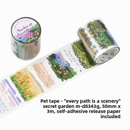 Watercolor Landscape Washi Tape