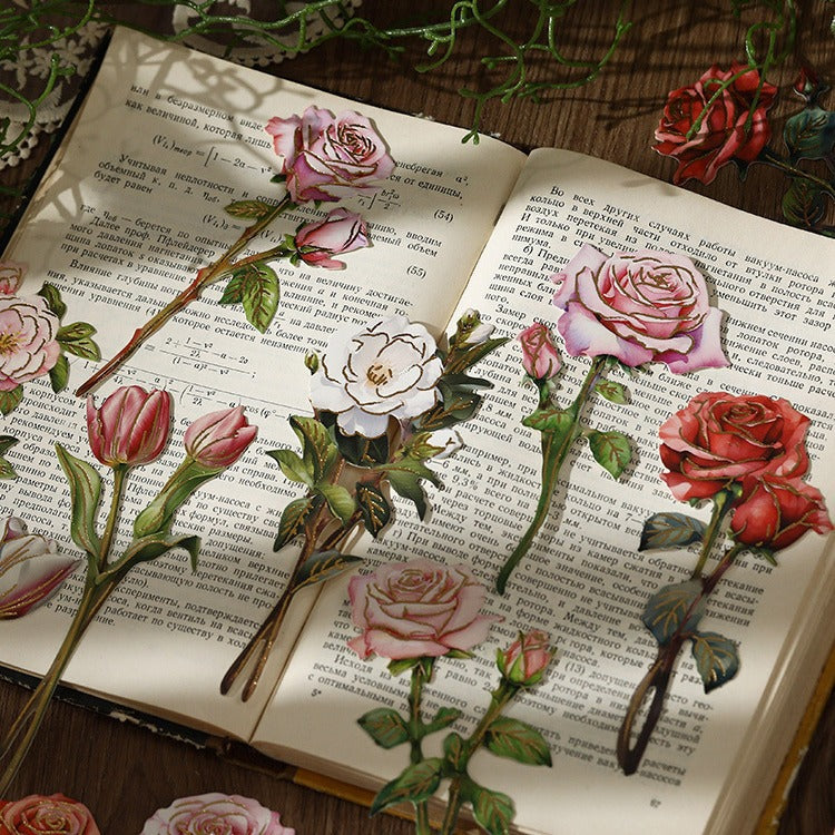 Romantic Rose Garden Sticker