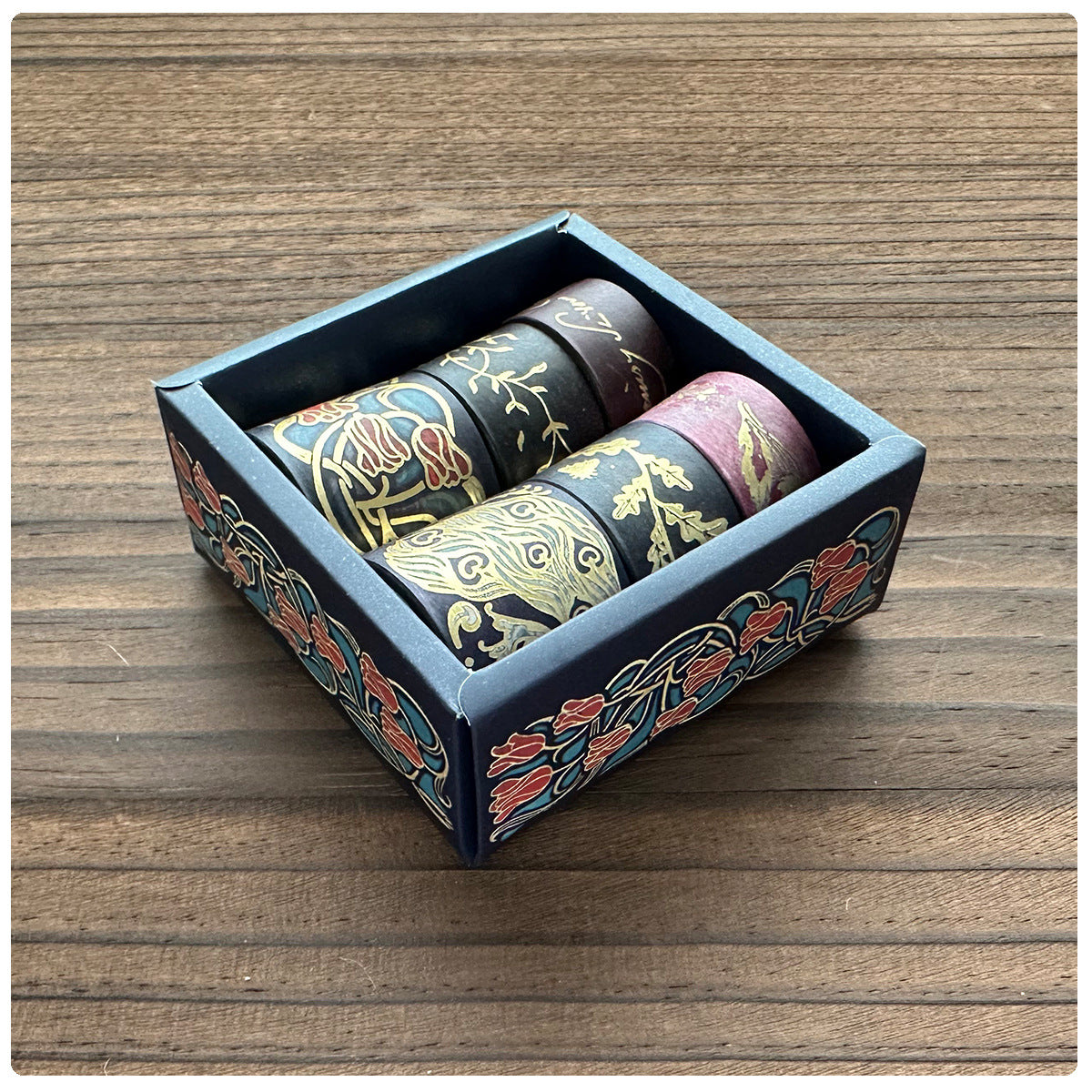 Midnight Blossom Foil Tape 6pack