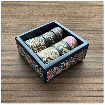 Midnight Blossom Foil Tape 6pack