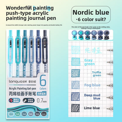 Languo Acrylic Painting Gel Pen Set