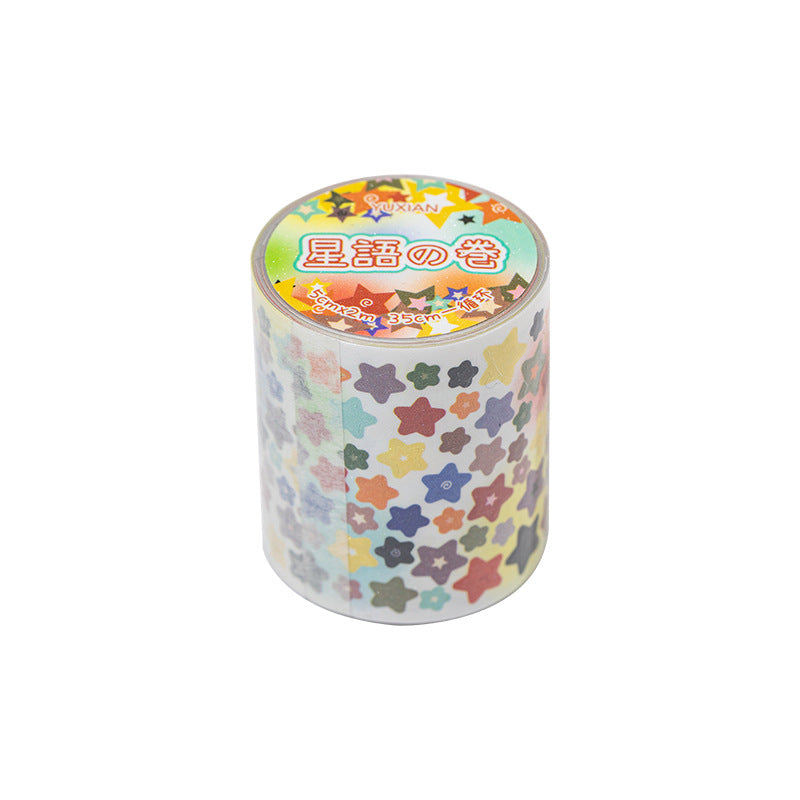 Star & Plaid Deco Tape Roll