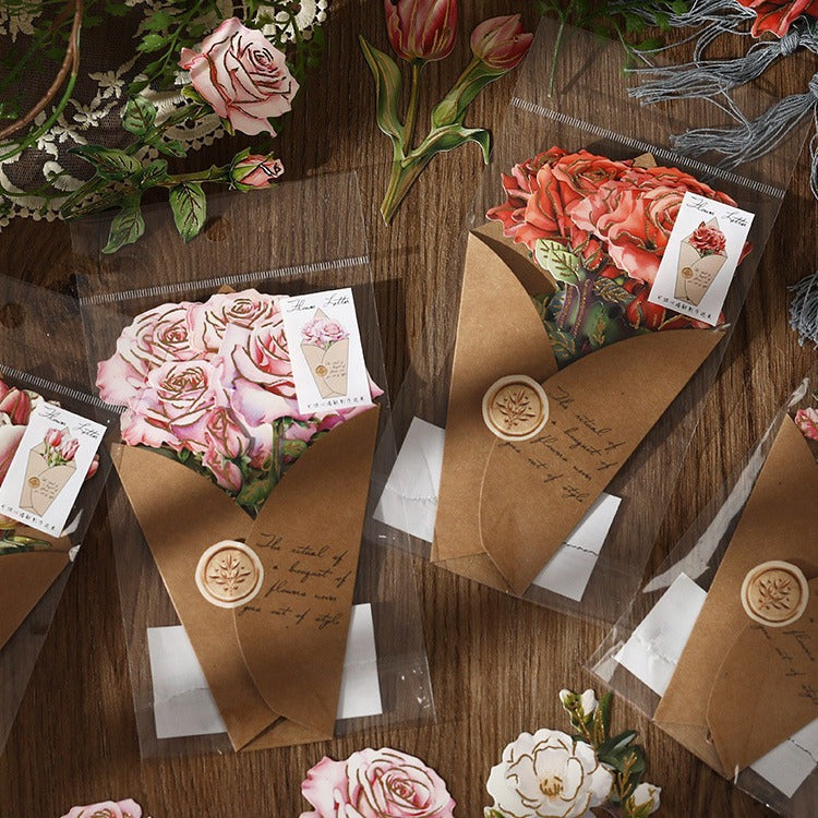 Romantic Rose Garden Sticker