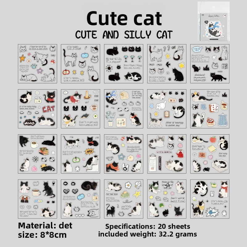 Purrfect Snugs Sticker book