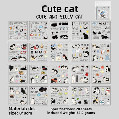 Purrfect Snugs Sticker book