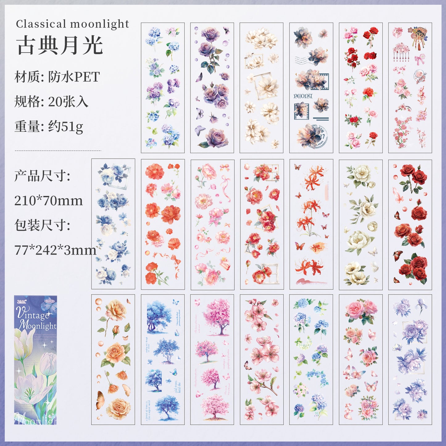 Moonlit Garden Sticker Book