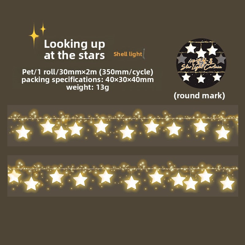 Celestial Starfall PET Tape