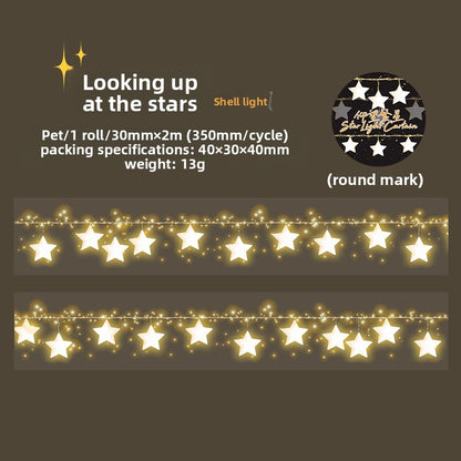 Celestial Starfall PET Tape