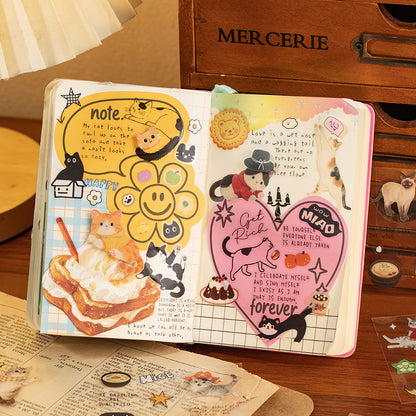 Purrfect Snugs Sticker book