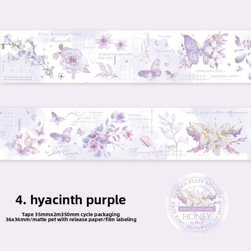 Spring Bloom PET Washi Tape