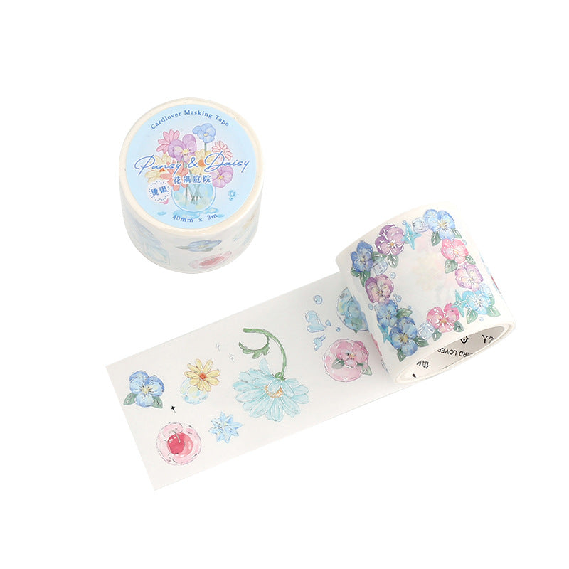 Soft Floral Shine Tape