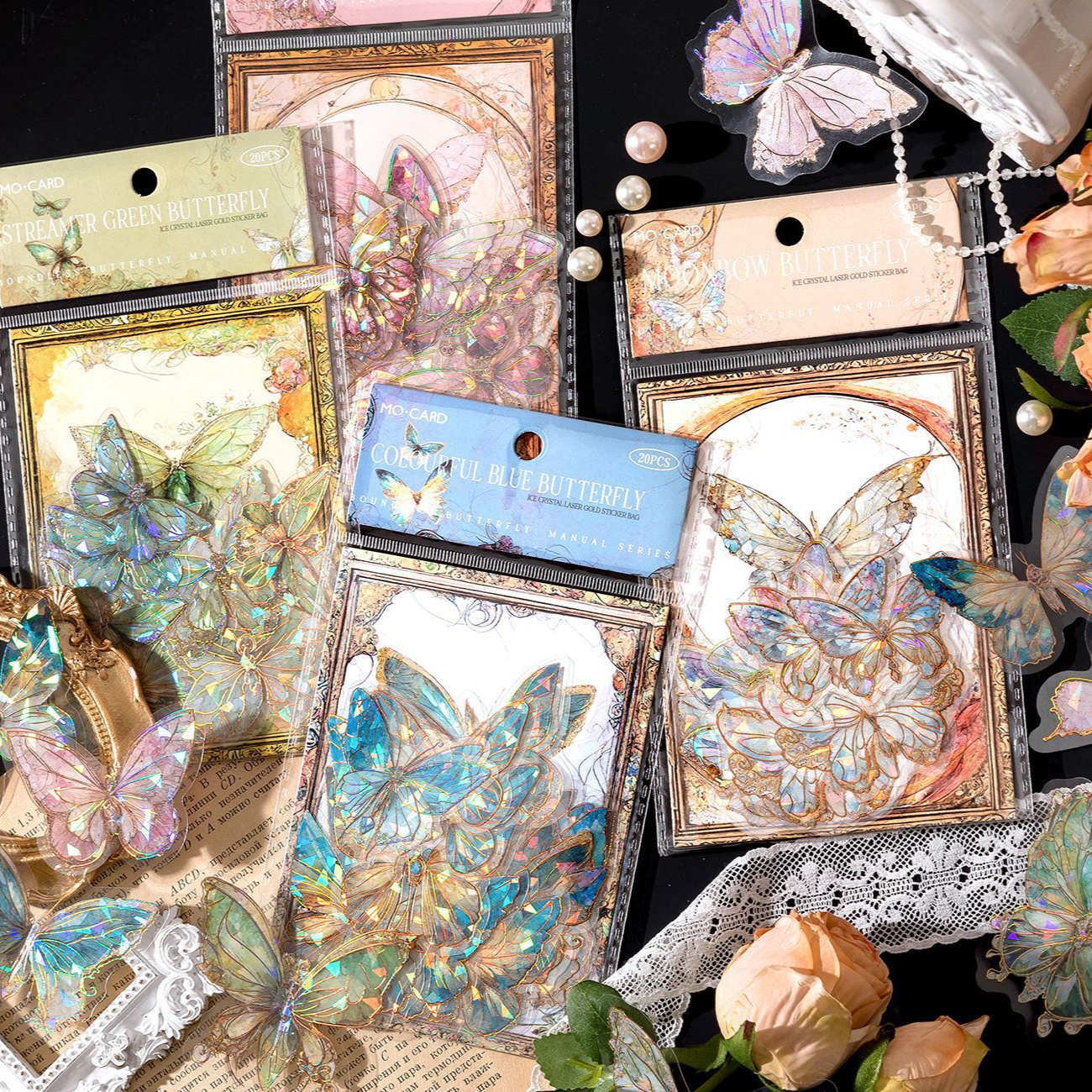 Golden Garden Butterflies