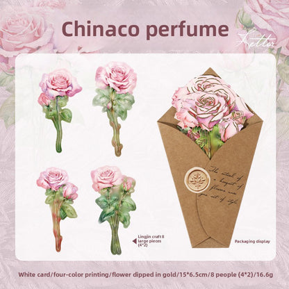 Romantic Rose Garden Sticker