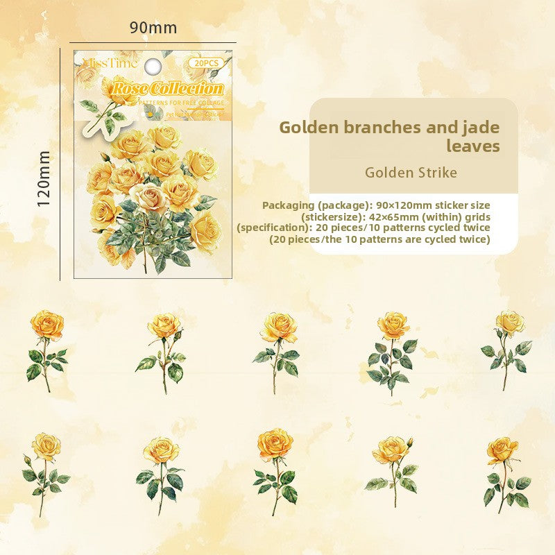 Eternal Rose Garden Stickers