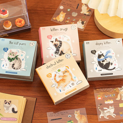 Purrfect Snugs Sticker book